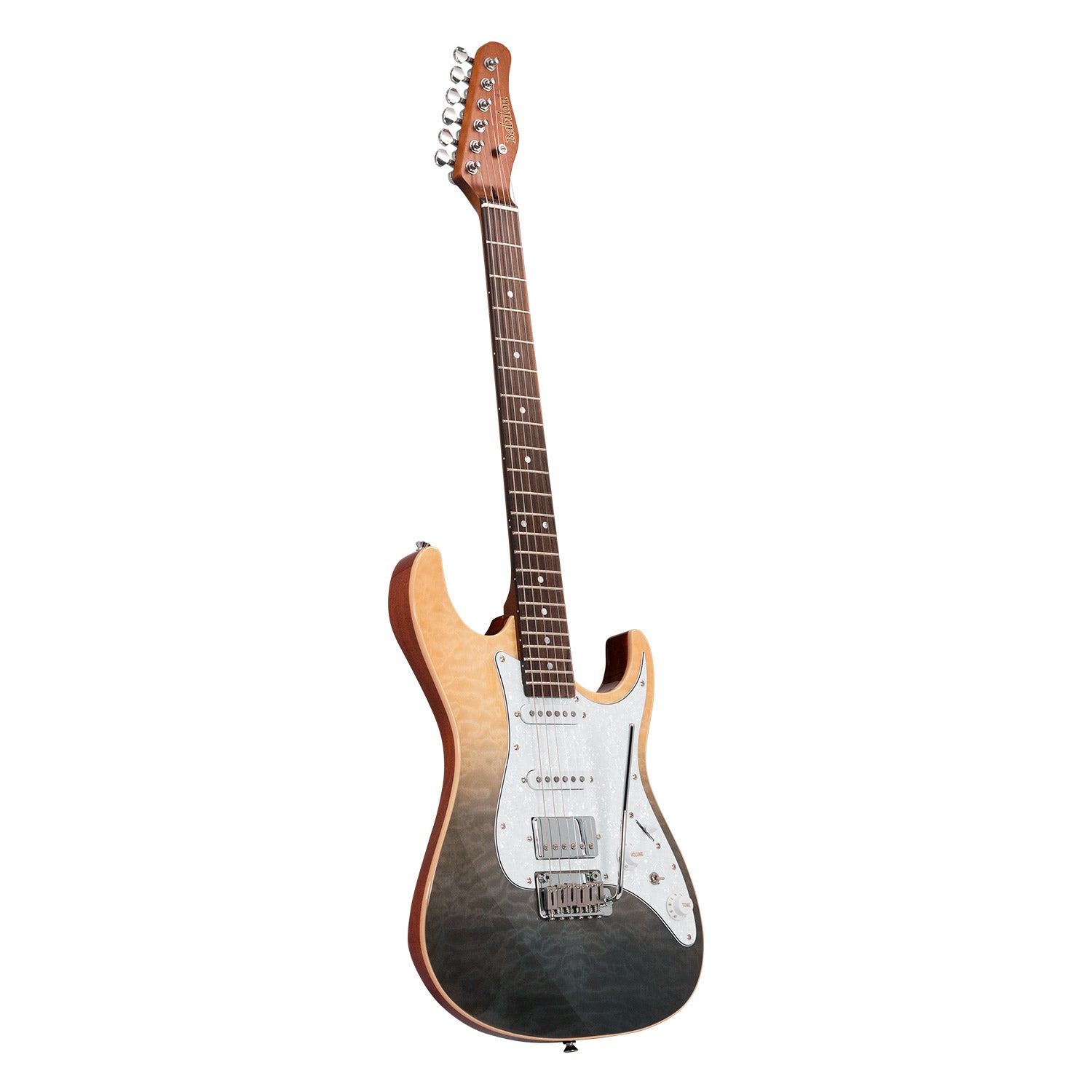 Babilon Legend Series Cosmos Gray Electric Guitar With Case-Electric Guitar-Babilon-Hermes Music